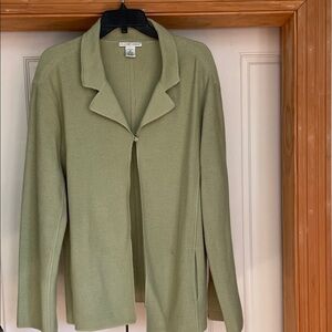 Jillian Jones Light Green Wool Women's Jacket